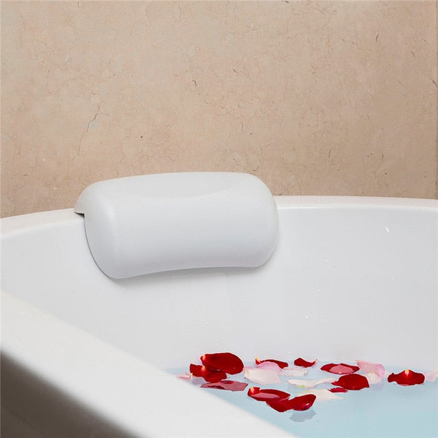 SPA Bath Pillow Non-slip Bathtub Headrest Soft Waterproof Bath Pillows –  Regulate Glass
