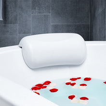 Load image into Gallery viewer, SPA Bath Pillow Non-slip  Bathtub Headrest Soft Waterproof Bath Pillows with Suction Cups Easy To Clean Bathroom Accessories